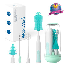 Afbeelding in Gallery-weergave laden, MomMed - Electric Bottle Brush Cleaner Set - Green
