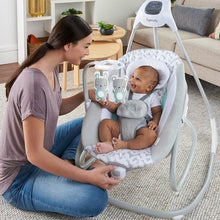 Load image into Gallery viewer, Ingenuity 2-in-1 Multi-Direction Compact Vibrating Baby Swing & Rocker - Raylan (with music)