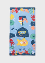 Afbeelding in Gallery-weergave laden, Mayoral Kid Hooded Poncho Towel