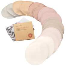 Cargar imagen en el visor de la galería, KeaBabies 14pk Comfy Nursing Breast Pads - Neutrals