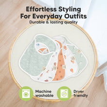 Cargar imagen en el visor de la galería, Keababies 1pc Hallo Drool Bibs (Wilderness)