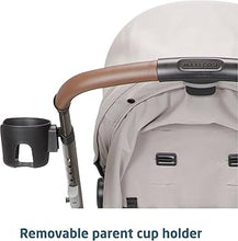 Cargar imagen en el visor de la galería, Maxi Cosi Zelia² Luxe 5-in-1 Modular Travel System - New Hope Tan (US Model)