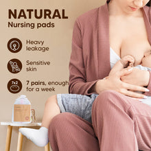 Cargar imagen en el visor de la galería, KeaBabies 14pk Comfy Nursing Breast Pads - Neutrals