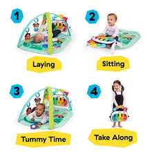 Load image into Gallery viewer, Baby Einstein Farm Explorers 4-in-1 Kickin Tunes Musical Meadow Music & Language Discovery Gym