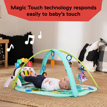 Load image into Gallery viewer, Baby Einstein Farm Explorers 4-in-1 Kickin Tunes Musical Meadow Music & Language Discovery Gym