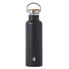 Load image into Gallery viewer, Elemental Classic 740ml Stainless Steel Water Bottle - Black