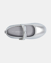 Load image into Gallery viewer, Carter's Toddler Girl Dress Shoes - Silver