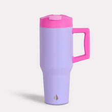 Afbeelding in Gallery-weergave laden, Elemental Commuter Tumbler 946ml with DUAL function LID - Lilac Tie Dye