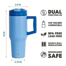 Afbeelding in Gallery-weergave laden, Elemental Commuter Tumbler 946ml with DUAL function LID - Ocean Blue