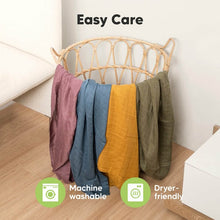 Carregar imagem no visualizador da galeria, Keababies 1pk Lumi Muslin Swaddle Blankets (Corals)