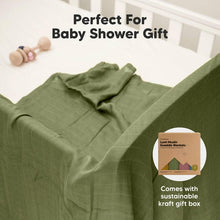 Carregar imagem no visualizador da galeria, Keababies 1pk Lumi Muslin Swaddle Blankets (Corals)