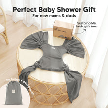 Carregar imagem no visualizador da galeria, Keababies D-Lite Baby Wrap Carrier - Graphite