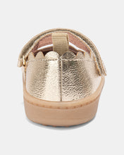 Load image into Gallery viewer, Carter's Baby Girl Every Step First Walker Shiny Dress Shoes - Gold