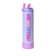 Cargar imagen en el visor de la galería, Elemental Iconic Pop Fidget 591ml Bottle with Sport cap- Lilac Tie Dye