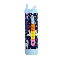 Cargar imagen en el visor de la galería, Elemental Iconic Pop Fidget 591ml Bottle with Sport cap - Unicorn