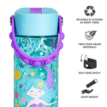 Load image into Gallery viewer, Elemental 530ml Splash Pop Fidget Bottle - Mermaid