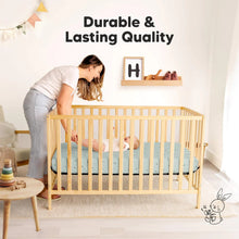 Carregar imagem no visualizador da galeria, Keababies 2pk Gentle Bamboo Fitted Mini Crib Sheets (ABC Land)
