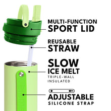 Cargar imagen en el visor de la galería, Elemental Iconic 591ml Bottle with Sport cap - Island Green