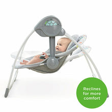 Load image into Gallery viewer, Ingenuity AnyWay Sway Multi-Direction Portable Baby Swing - Spruce (with music)
