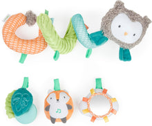Load image into Gallery viewer, Ingenuity Nally & Friends Spiral Activity Toy Bar