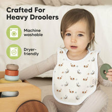 Load image into Gallery viewer, Keababies 1pc Hallo Drool Bibs (Pets & Paws)
