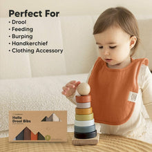 Load image into Gallery viewer, Keababies 1pc Hallo Drool Bibs (Pets & Paws)