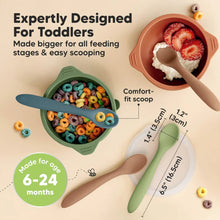 Afbeelding in Gallery-weergave laden, Keababies 3pk Prep Baby Spoons - Desert