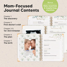 Cargar imagen en el visor de la galería, Keababies Inspire Pregnancy Journal - Alpine