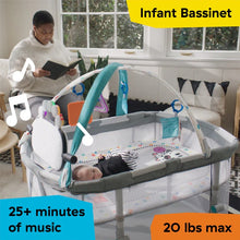 Load image into Gallery viewer, Baby Einstein Kick & Snooze 3-in-1 Playard