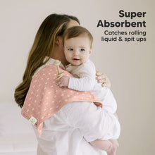 Afbeelding in Gallery-weergave laden, Keababies 5pk Lumi Muslin Burp Cloths - Bloom