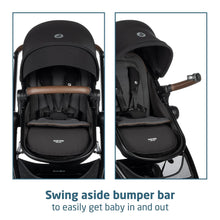 Cargar imagen en el visor de la galería, Maxi Cosi Zelia² Luxe 5-in-1 Modular Travel System - New Hope Black (US Model)
