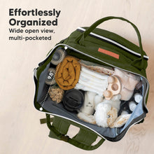 Afbeelding in Gallery-weergave laden, KeaBabies Original Diaper Backpack - Dark Olive