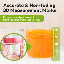 Load image into Gallery viewer, Keababies SINGLE Prep Jar - 1pc Baby Glass Food Container (NORD)