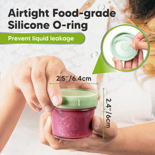 Load image into Gallery viewer, Keababies SINGLE Prep Jar - 1pc Baby Glass Food Container (NORD)