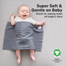 Load image into Gallery viewer, Keababies 6pk Shea Burp Cloths - Neutrals