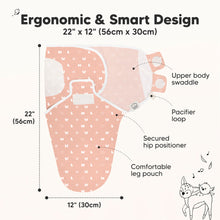 Load image into Gallery viewer, Keababies 1pc Soothe Zippy Swaddle Wraps - Butterflies (0-3M)