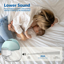 Carregar imagem no visualizador da galeria, MomMed - S21 SINGLE Portable Wearable Breast Pump - Blissful Green
