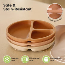 Afbeelding in Gallery-weergave laden, Keababies 1pc Prep Silicone Suction Plate - Desert