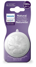 Cargar imagen en el visor de la galería, Philips Avent 2pk Natural Response Nipples