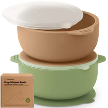 Load image into Gallery viewer, Keababies 1pc Prep Silicone Suction Bowl (Desert)