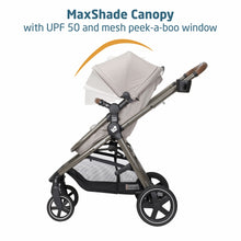 Cargar imagen en el visor de la galería, Maxi Cosi Zelia² Luxe 5-in-1 Modular Travel System - New Hope Tan (US Model)