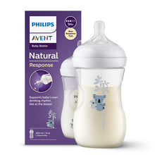 Cargar imagen en el visor de la galería, Philips Avent Single Printed/ Colored Natural Response Feeding Bottles