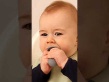 Load and play video in Gallery viewer, Keababies 2pc Lil’ Prep Baby Fork & Spoon (Slate)