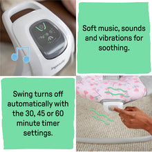 Load image into Gallery viewer, Ingenuity SimpleComfort Compact Soothing Swing - Cassidy (with music)