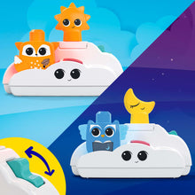 Cargar imagen en el visor de la galería, MEGA Bloks Rise & Snooze Night Light Sensory Block Toy (30 Pieces) For Toddler