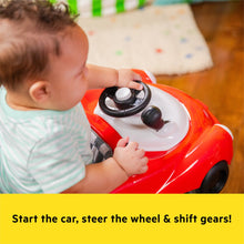 Load image into Gallery viewer, Bright Starts Little Speedster 3-in-1 Car Walker - Red Racer