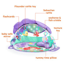 Carregar imagem no visualizador da galeria, Brights Starts (Disney Baby) - The Little Mermaid Twinkle Trove Light-Up Musical Baby Activity Gym