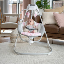 Load image into Gallery viewer, Ingenuity SimpleComfort Compact Soothing Swing - Cassidy (with music)