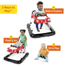 Load image into Gallery viewer, Bright Starts Little Speedster 3-in-1 Car Walker - Red Racer