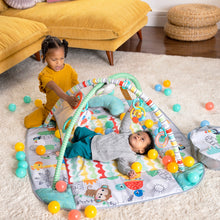 Load image into Gallery viewer, Bright Starts 5 in 1 Your Way Ball Play Activity Gym & Ball Pit - Grey Elephant